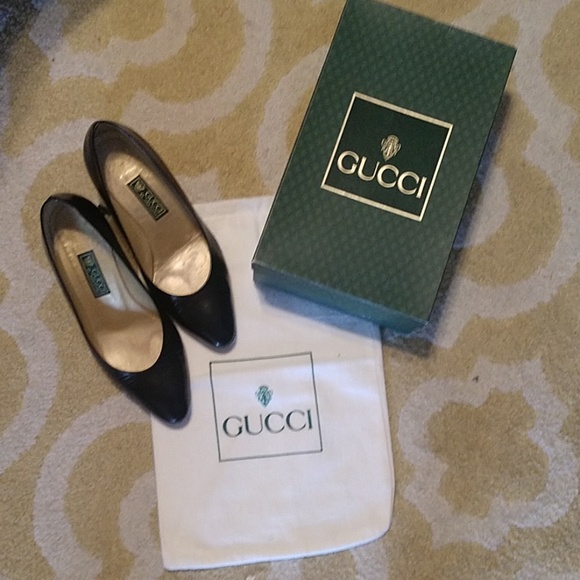 Gucci Shoes - Gucci 💯Authentic "Lee" black heels